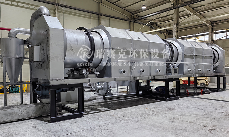 綠色環(huán)保、可持續(xù)可循環(huán)的產(chǎn)業(yè)-瑞賽克鋰電池熱解處理設(shè)備