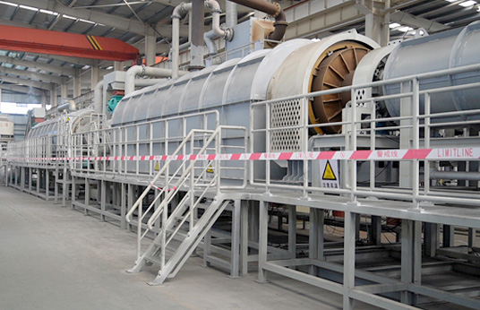 鋰電池熱解帶電破碎生產線