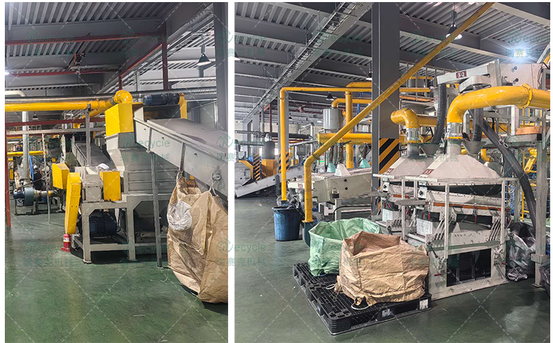 廢舊電池破碎熱解打粉項目,破碎與分選的環(huán)保設(shè)備